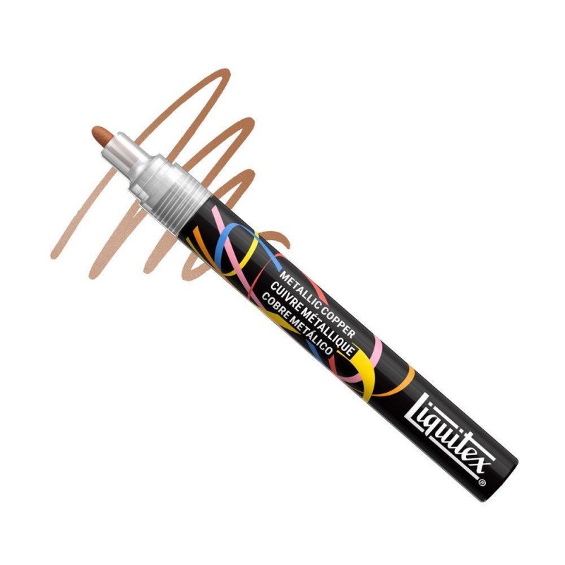 Liquitex Ακρυλικός Μαρκαδόρος 2mm Metallic Copper Liquitex Ακρυλικός Μαρκαδόρος 2mm Metallic Copper