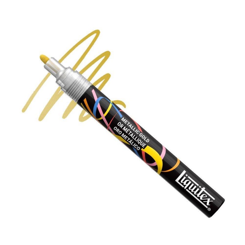 Liquitex Ακρυλικός Μαρκαδόρος 2mm Metallic Gold Liquitex Ακρυλικός Μαρκαδόρος 2mm Metallic Gold