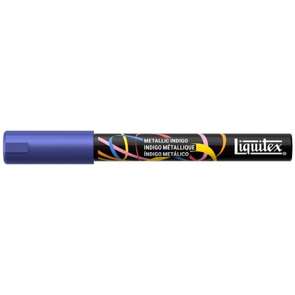 Liquitex Ακρυλικός Μαρκαδόρος 2mm Metallic Indigo