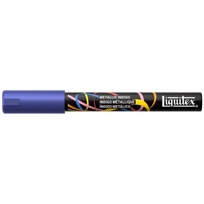 Liquitex Ακρυλικός Μαρκαδόρος 2mm Metallic Indigo Liquitex Ακρυλικός Μαρκαδόρος 2mm Metallic Indigo