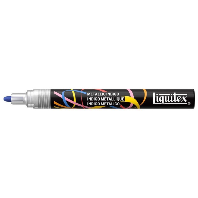 Liquitex Ακρυλικός Μαρκαδόρος 2mm Metallic Indigo Liquitex Ακρυλικός Μαρκαδόρος 2mm Metallic Indigo