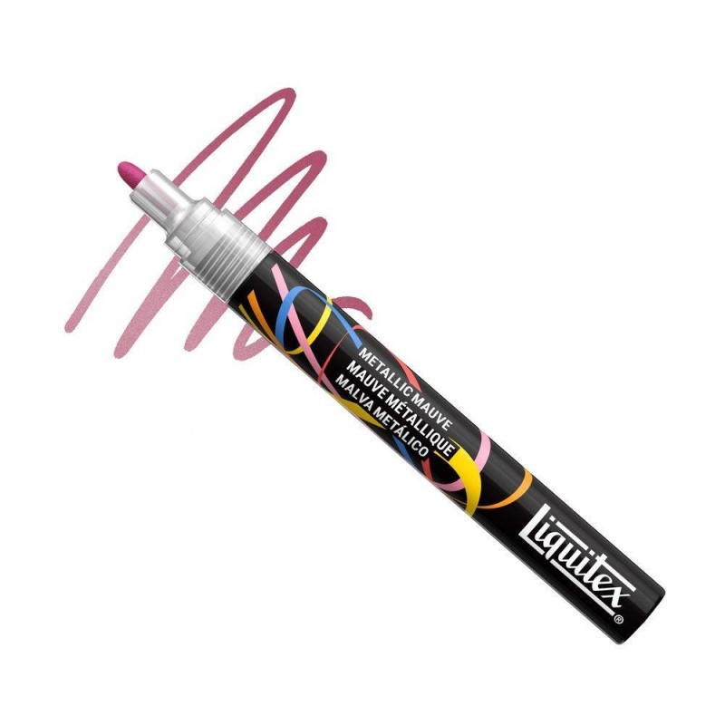 Liquitex Ακρυλικός Μαρκαδόρος 2mm Metallic Mauve Liquitex Ακρυλικός Μαρκαδόρος 2mm Metallic Mauve