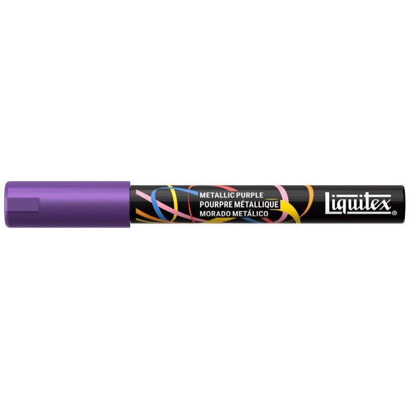 Liquitex Ακρυλικός Μαρκαδόρος 2mm Metallic Purple Liquitex Ακρυλικός Μαρκαδόρος 2mm Metallic Purple