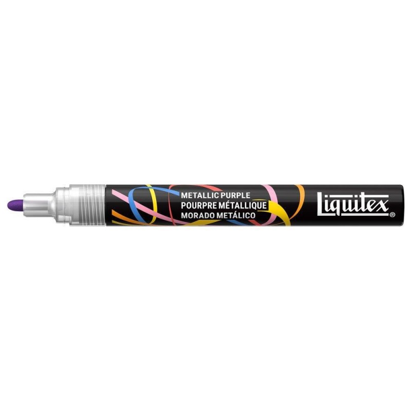 Liquitex Ακρυλικός Μαρκαδόρος 2mm Metallic Purple Liquitex Ακρυλικός Μαρκαδόρος 2mm Metallic Purple