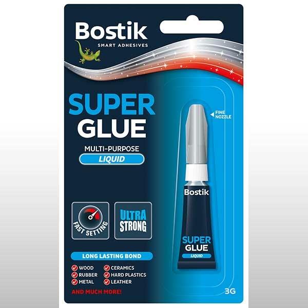 Bostik Κυανοακρυλική Κόλλα Ρευστή  3gr Bostik Κυανοακρυλική Κόλλα Ρευστή  3gr