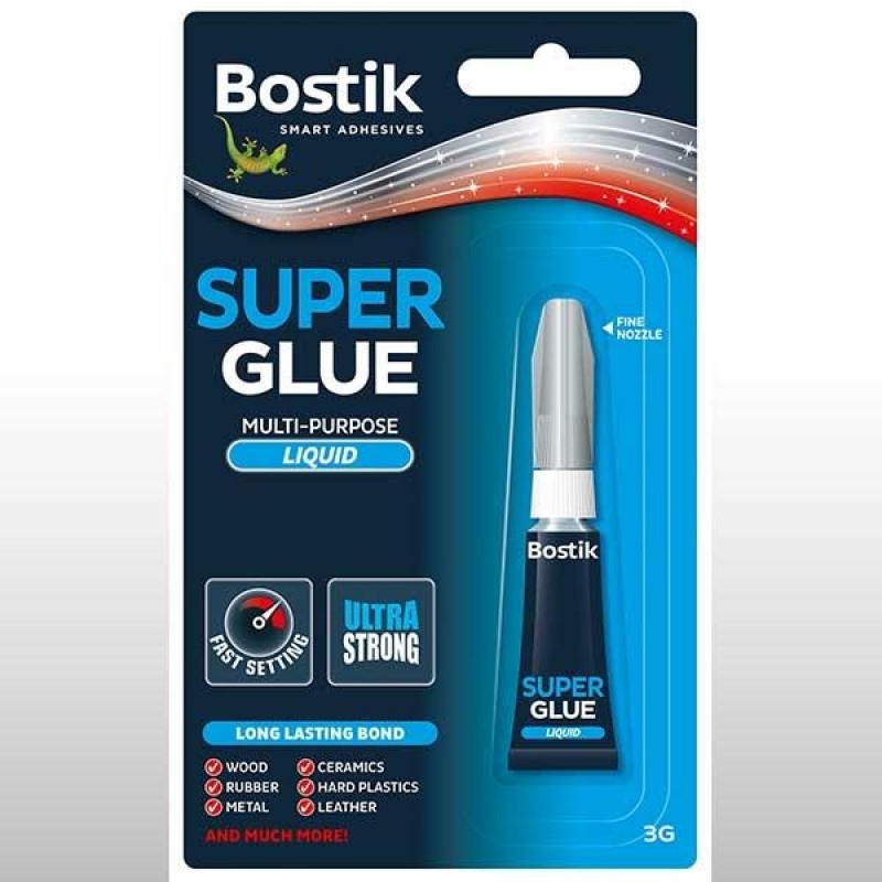 Bostik Κυανοακρυλική Κόλλα Ρευστή 3gr Bostik Κυανοακρυλική Κόλλα Ρευστή 3gr