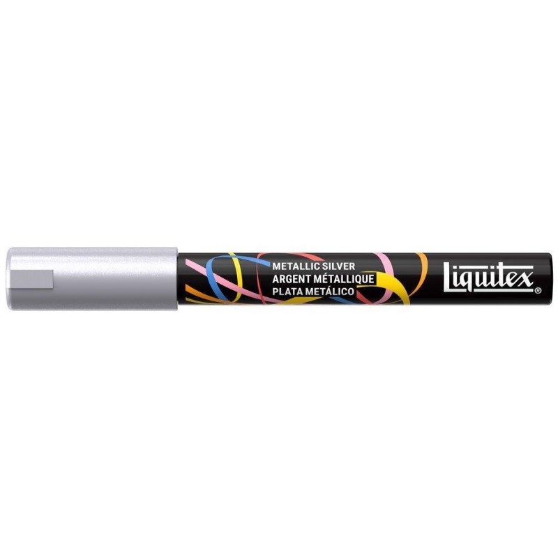 Liquitex Ακρυλικός Μαρκαδόρος 2mm Metallic Silver Liquitex Ακρυλικός Μαρκαδόρος 2mm Metallic Silver