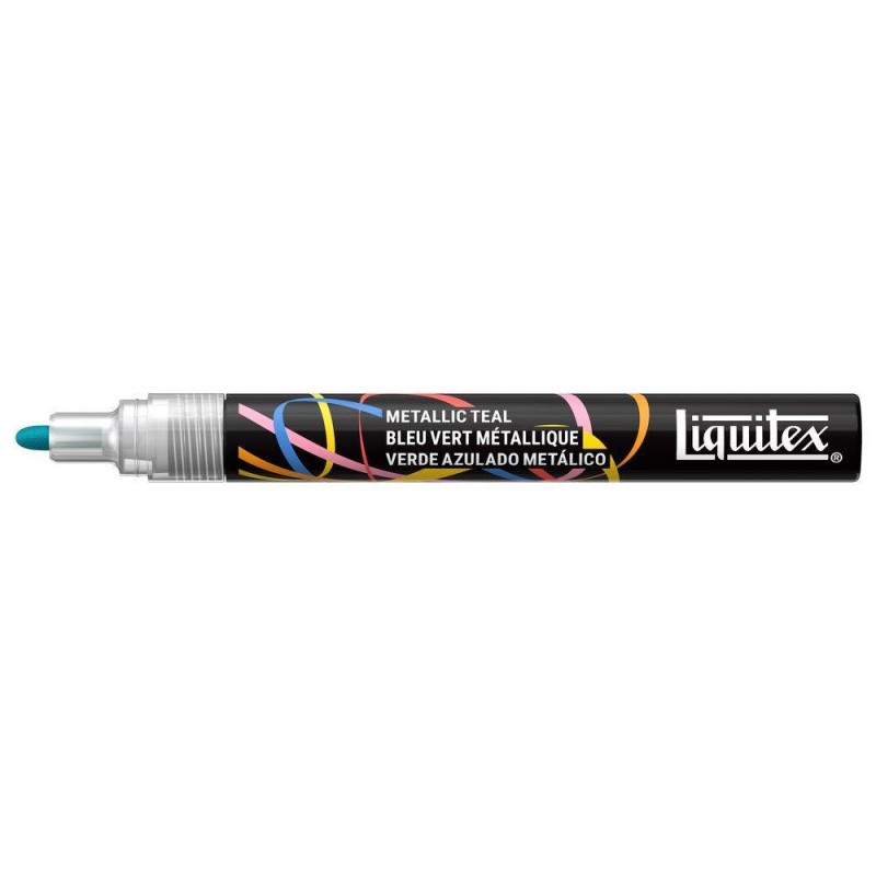 Liquitex Ακρυλικός Μαρκαδόρος 2mm Metallic Teal Liquitex Ακρυλικός Μαρκαδόρος 2mm Metallic Teal