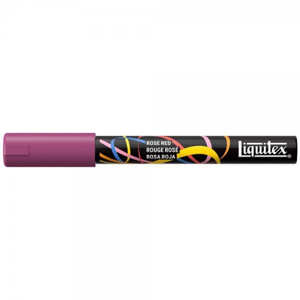 Liquitex Ακρυλικός Μαρκαδόρος 2mm Rose Red Liquitex Ακρυλικός Μαρκαδόρος 2mm Rose Red