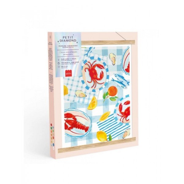 Petit Diamond Ζωγραφική με Διαμάντια Citrus and Lobster