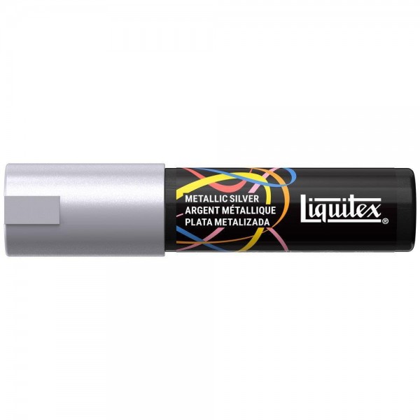Liquitex Ακρυλικός Μαρκαδόρος 8mm Metallic Silver Liquitex Ακρυλικός Μαρκαδόρος 8mm Metallic Silver
