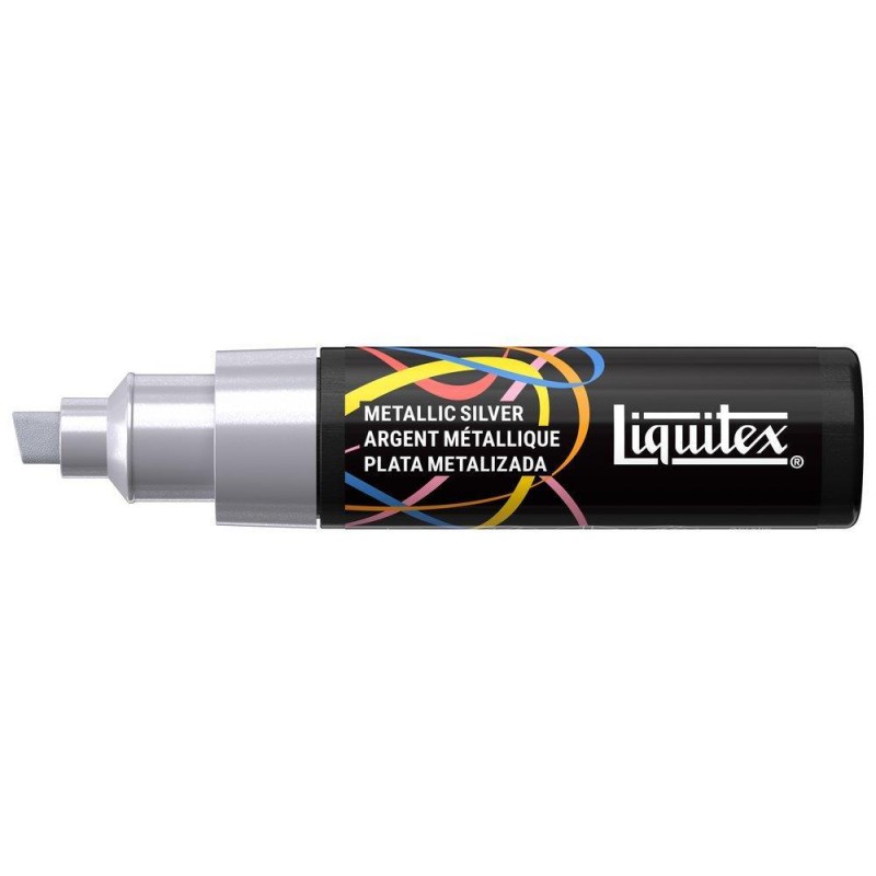 Liquitex Ακρυλικός Μαρκαδόρος 8mm Metallic Silver Liquitex Ακρυλικός Μαρκαδόρος 8mm Metallic Silver