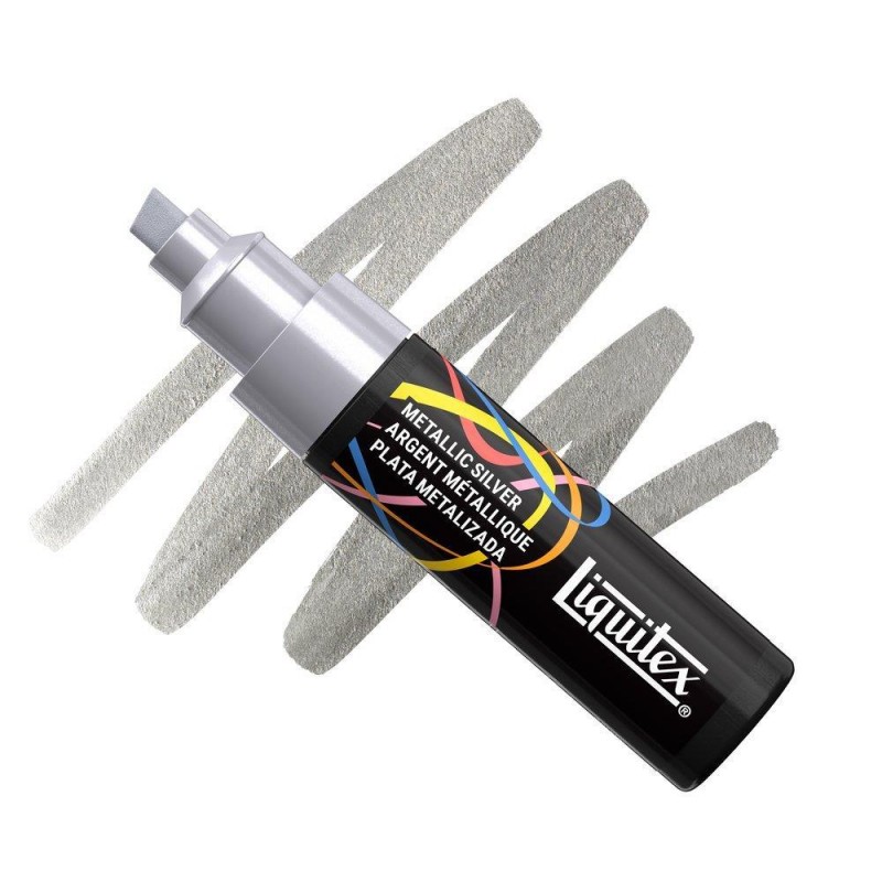Liquitex Ακρυλικός Μαρκαδόρος 8mm Metallic Silver Liquitex Ακρυλικός Μαρκαδόρος 8mm Metallic Silver