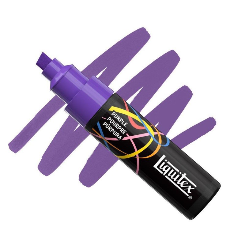 Liquitex Ακρυλικός Μαρκαδόρος 8mm Purple Liquitex Ακρυλικός Μαρκαδόρος 8mm Purple