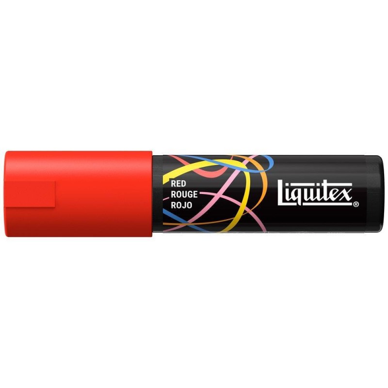 Liquitex Ακρυλικός Μαρκαδόρος 8mm Red Liquitex Ακρυλικός Μαρκαδόρος 8mm Red