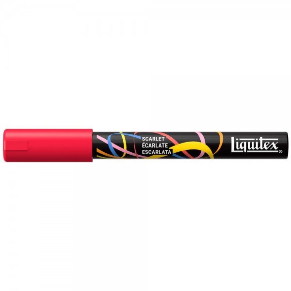Liquitex Ακρυλικός Μαρκαδόρος 2mm Scarlet Liquitex Ακρυλικός Μαρκαδόρος 2mm Scarlet