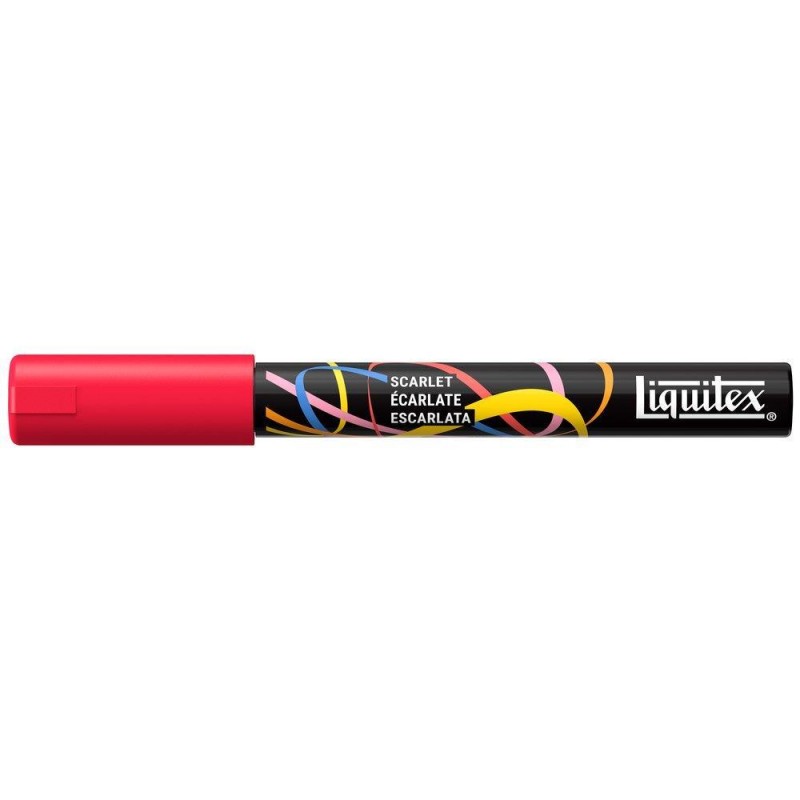 Liquitex Ακρυλικός Μαρκαδόρος 2mm Scarlet Liquitex Ακρυλικός Μαρκαδόρος 2mm Scarlet