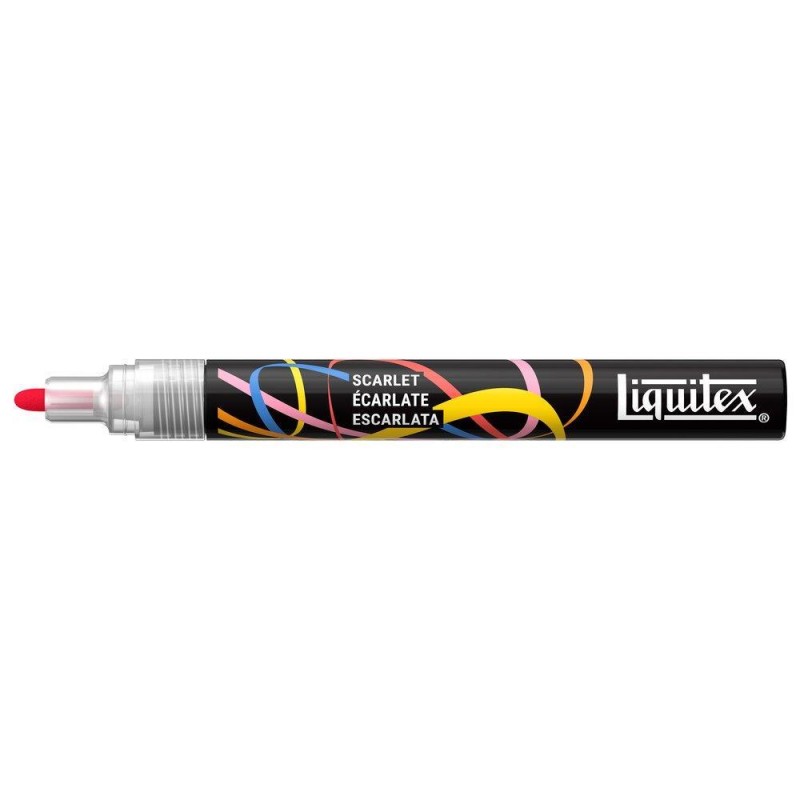 Liquitex Ακρυλικός Μαρκαδόρος 2mm Scarlet Liquitex Ακρυλικός Μαρκαδόρος 2mm Scarlet