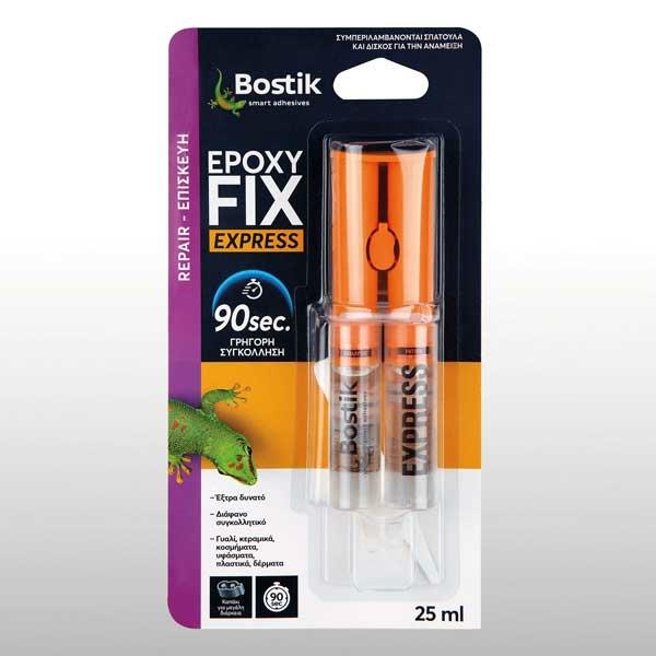 Bostik Εποξειδική Κόλλα Δύο Συστατικών Δίαφανη 25ml Bostik Εποξειδική Κόλλα Δύο Συστατικών Δίαφανη 25ml