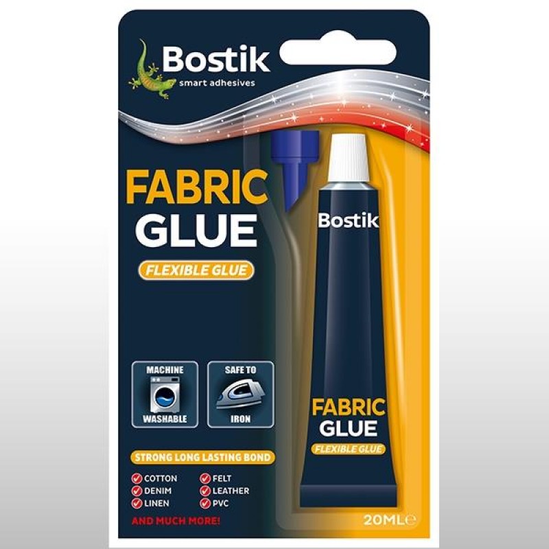 Bostik Κόλλα υφασμάτων με βάση φυσικό λατέξ 20ml Bostik Κόλλα υφασμάτων με βάση φυσικό λατέξ 20ml