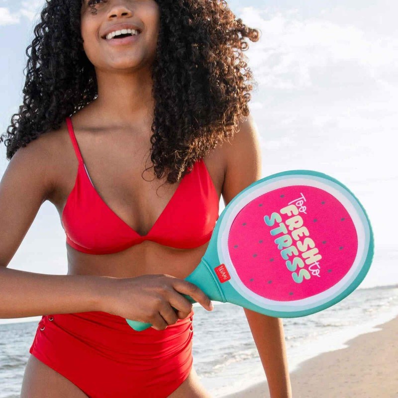 Legami Beach Rackets - Neoprene Beach Rackets - Watermelon