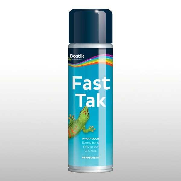 Bostik Fast Tak Σπρέι βενζινόκολλας 500ml Bostik Fast Tak Σπρέι βενζινόκολλας 500ml