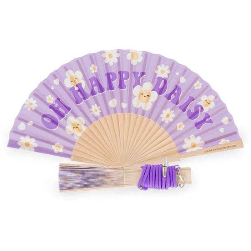 Legami Folding Fan - Daisy