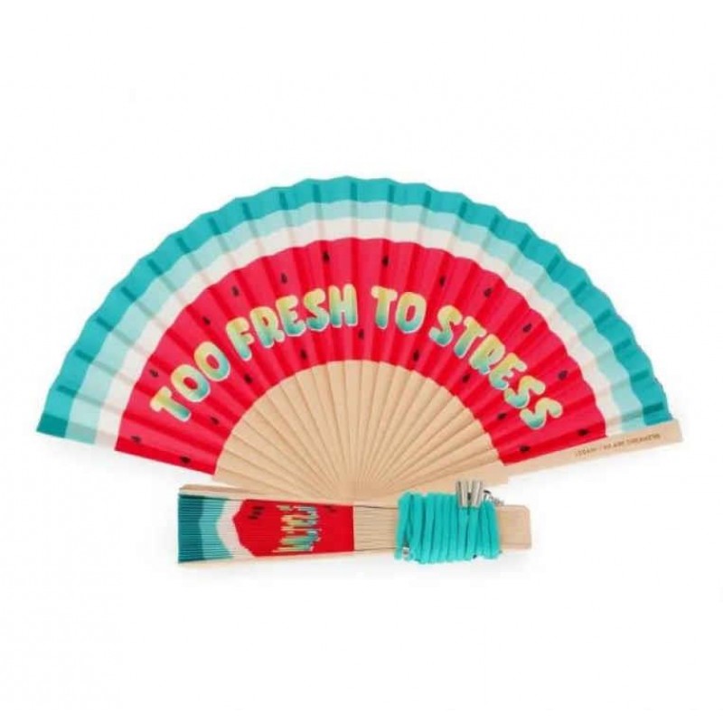 Legami Folding Fan - Watermelon
