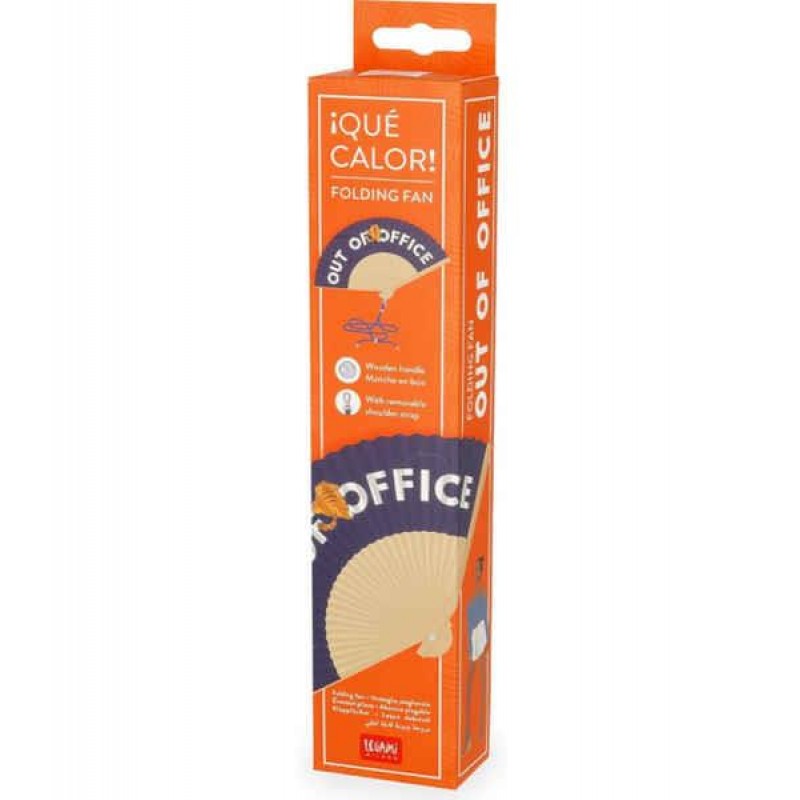 Legami Folding Fan - Out Of Office