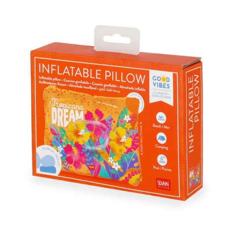 Legami Inflatable Pillow - Tropicana Dream