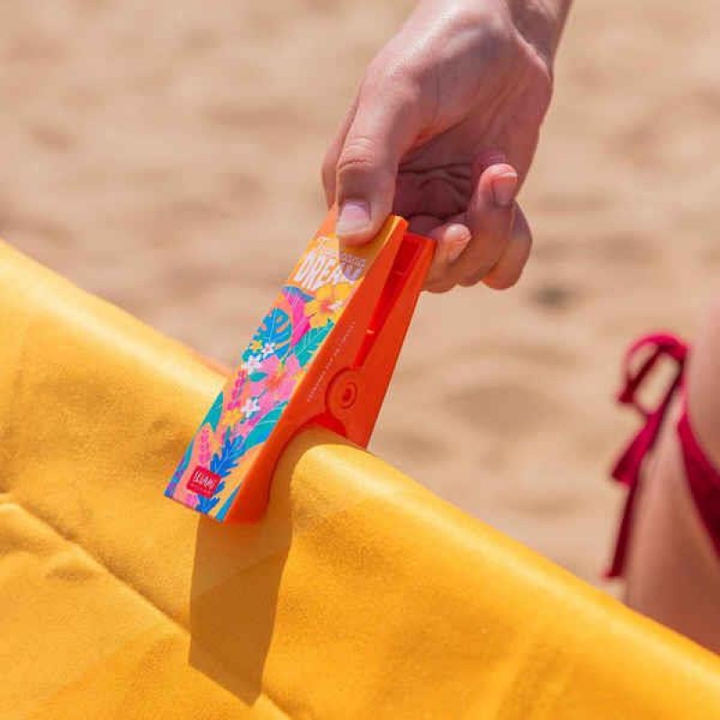 Legami Set Of 2 Beach Towel Clips - Tropicana