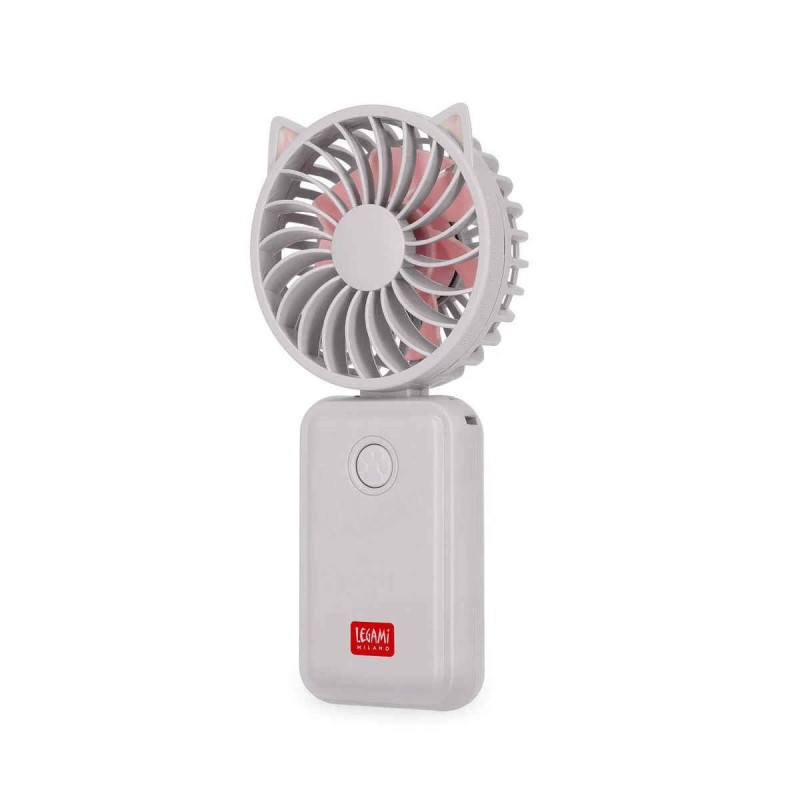 Legami Rechargeable Foldable Fan - Kitty