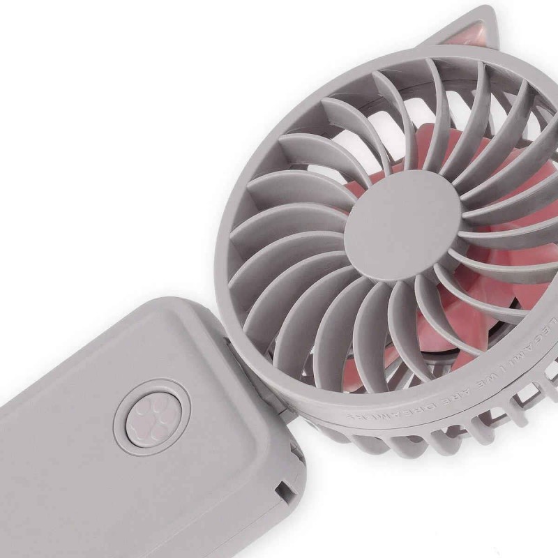 Legami Rechargeable Foldable Fan - Kitty