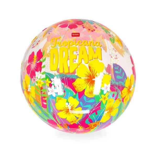 Legami Inflatable Glitter Beach Ball Tropicana Dream Legami Inflatable Glitter Beach Ball Tropicana Dream