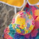 Legami Inflatable Glitter Beach Ball Tropicana Dream