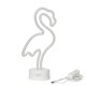 Legami Neon-Effect LED Lamp Its a Sign Flamingo