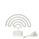 Legami Neon-Effect LED Lamp Its a Sign Rainbow