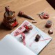 Legami Deco Roller Stamp - Teddy Bear  Brown