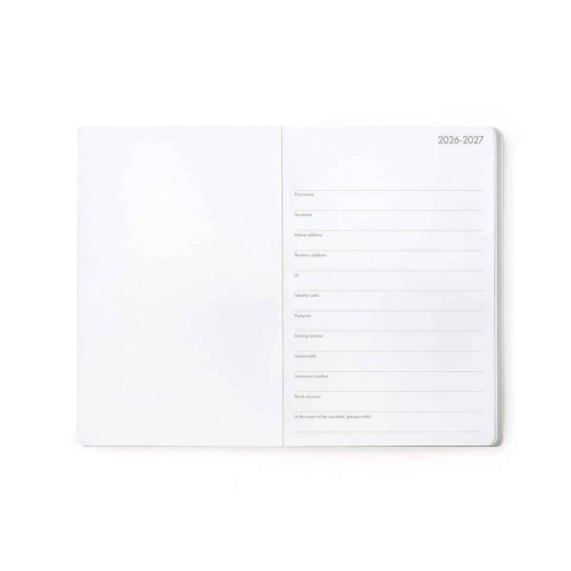 Legami 16-Month Diary 2027 - Flowers - Medium - Weekly