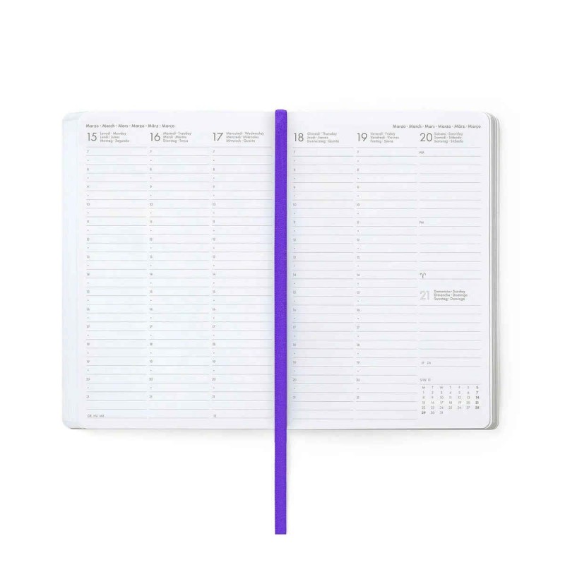 Legami 16-Month Diary 2027 - Flowers - Medium - Weekly