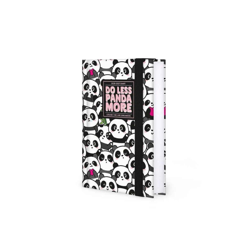 Legami 16-Month Diary 2027 - Panda - Small - Daily