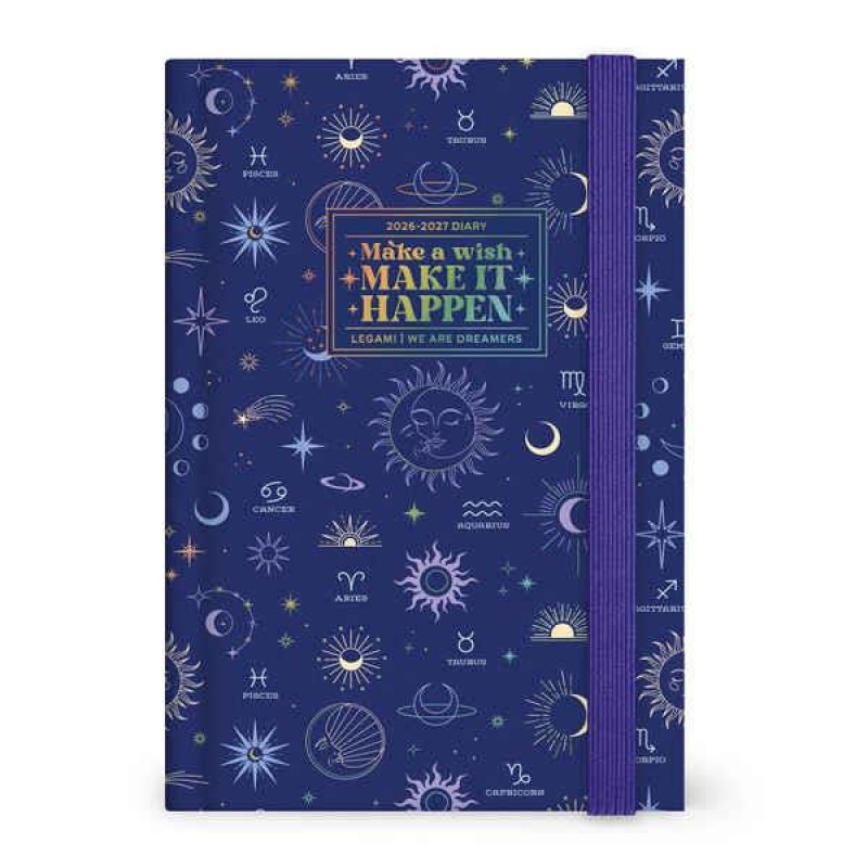 Legami 16-Month Diary 2027 - Celestial - Medium - Daily