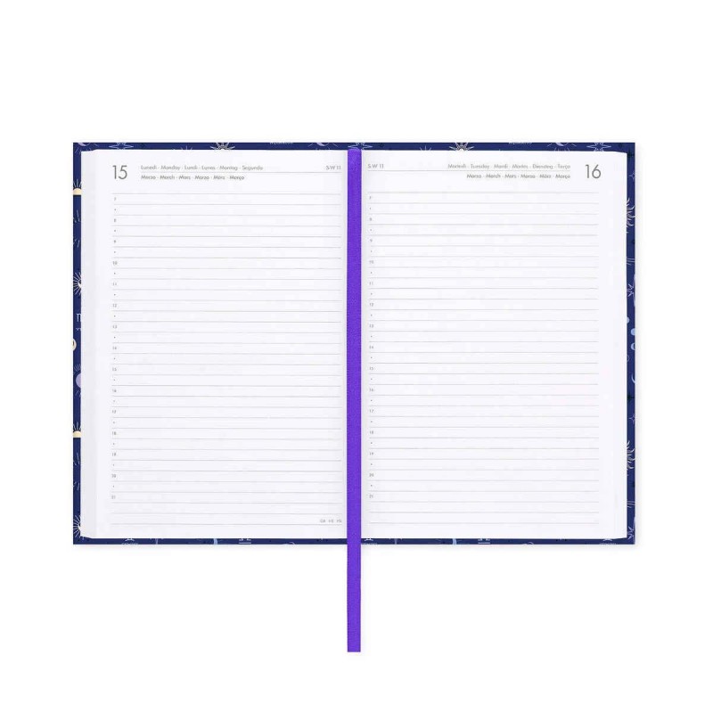 Legami 16-Month Diary 2027 - Celestial - Medium - Daily