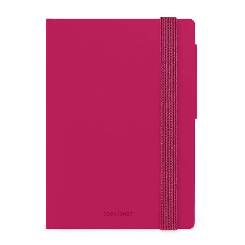 Legami 16-Month Diary 2027 - Raspberry Jam - Small - Weekly With Notebook