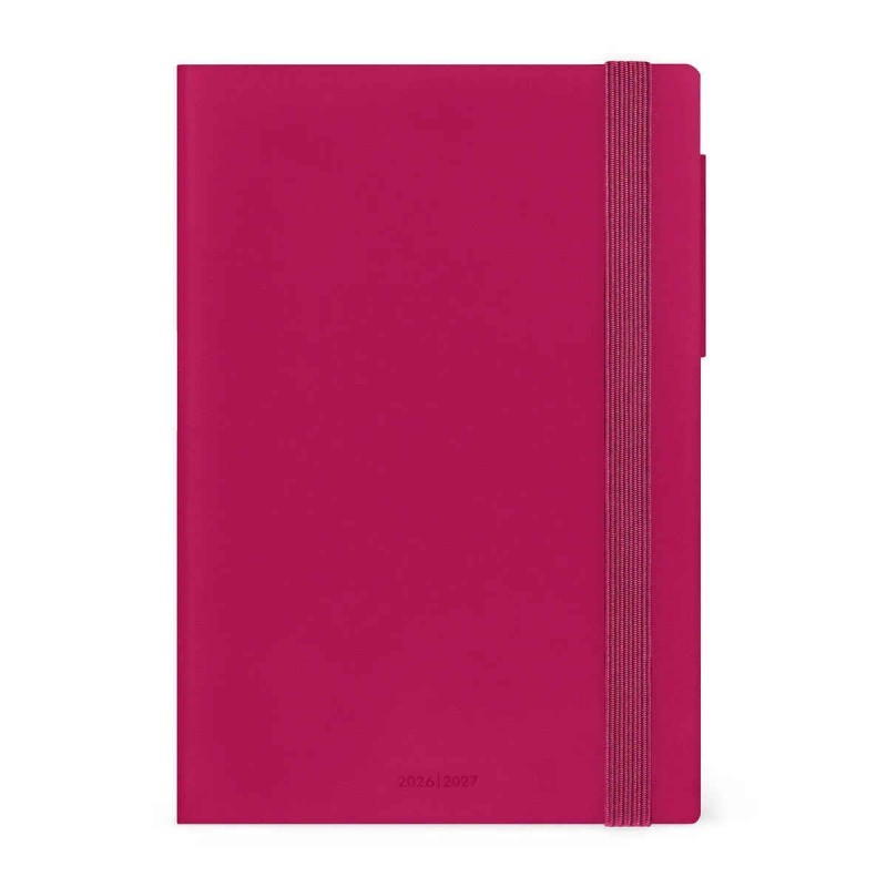Legami 16-Month Diary 2027 - Raspberry Jam - Medium - Daily