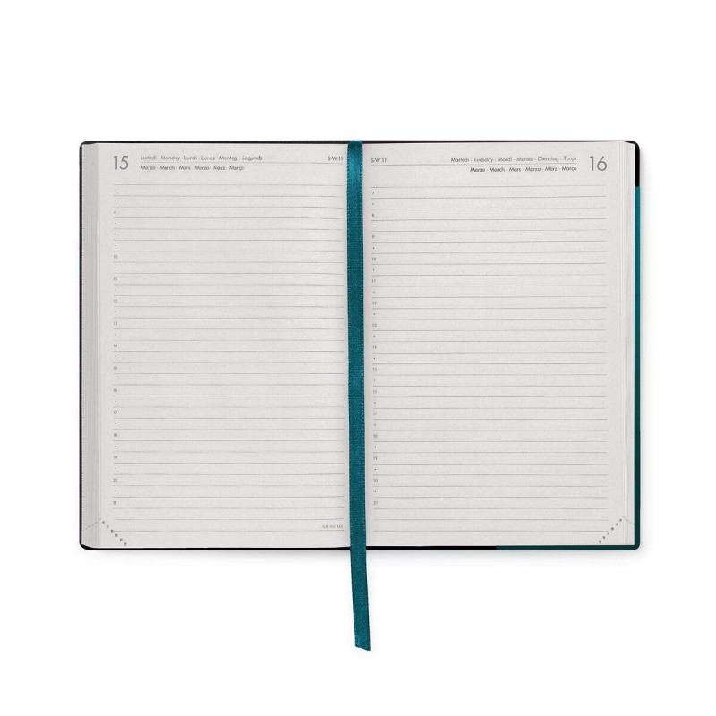 Legami 16-Month Diary 2027 - Deep Teal - Medium - Daily