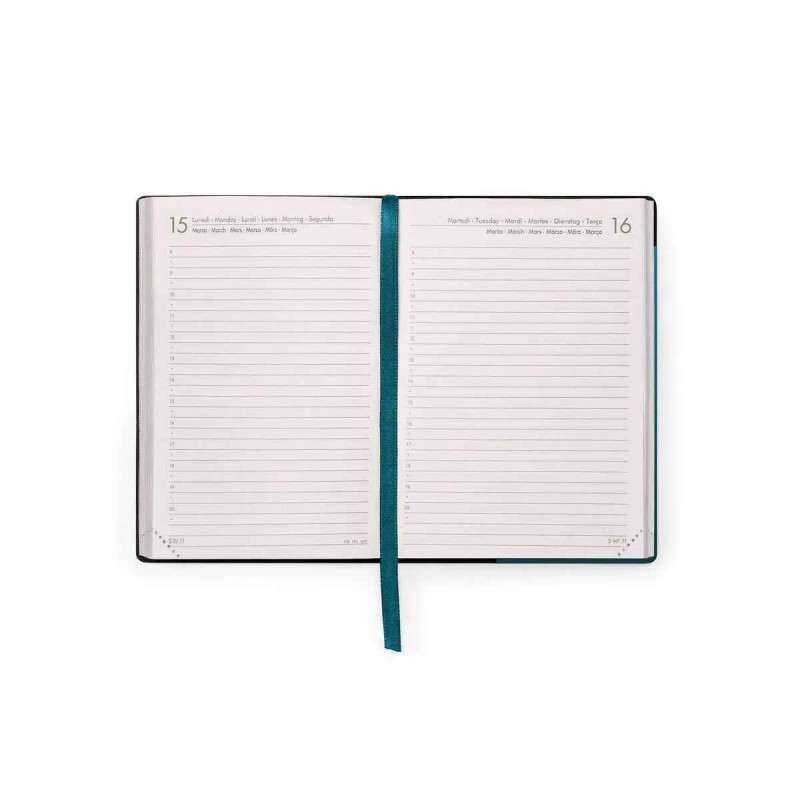 Legami 16-Month Diary 2027 - Deep Teal - Small - Daily