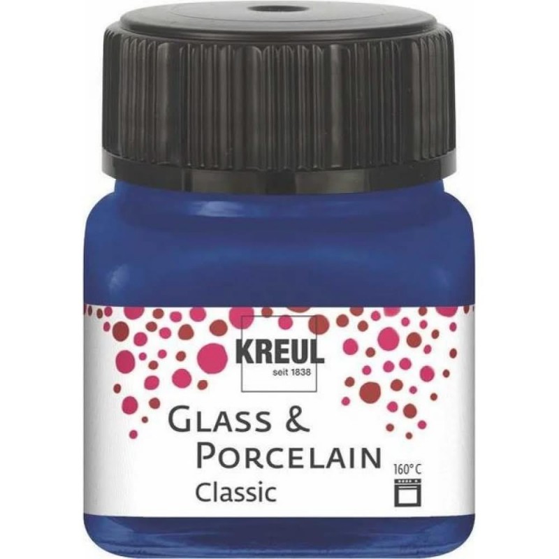 Kreul 20ml Καλυπτικό Σμάλτο Νερού Royal Blue Kreul 20ml Καλυπτικό Σμάλτο Νερού Royal Blue
