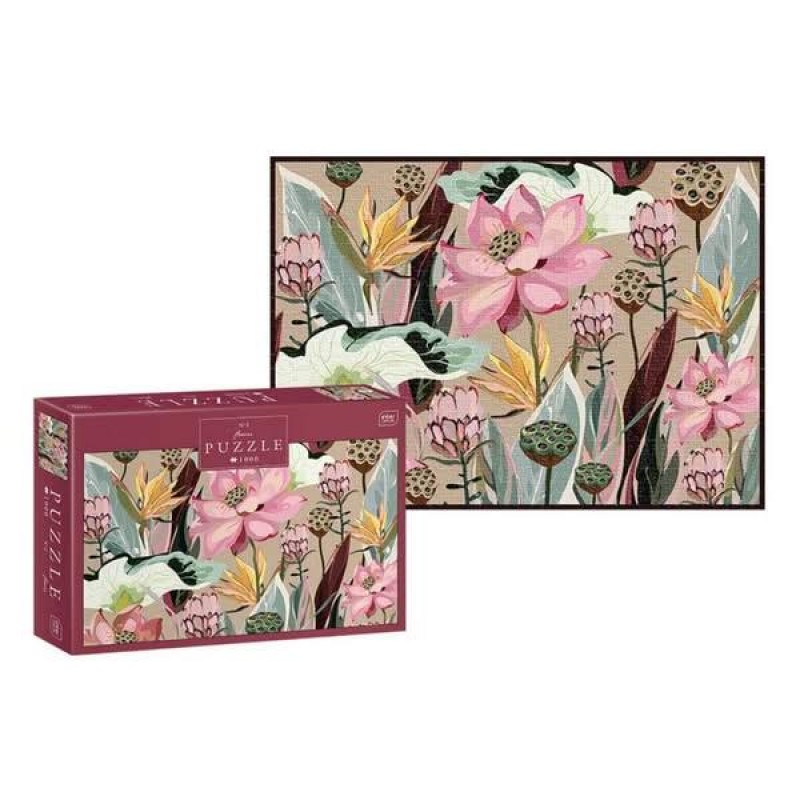 Interdruk Puzzle Flowers 1000τεμ