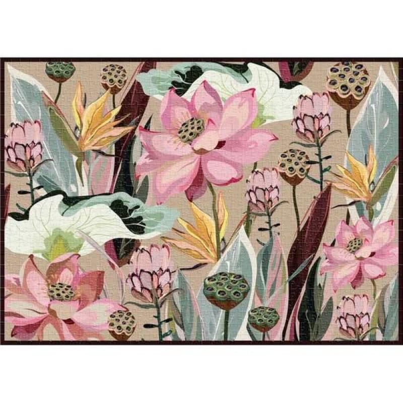 Interdruk Puzzle Flowers 1000τεμ